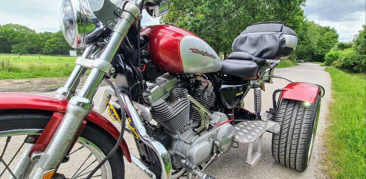 Trike Sidecar Exchange Harley Davidson 883 DNA Trike